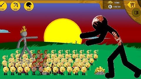 Stick War legacy | gameplay walkthrough part 100 | Red Chilli | android iOS