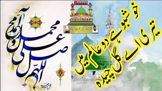 نعت رسولﷺ خوشبوہےدوعالم میں تیری اے گل چیدہ