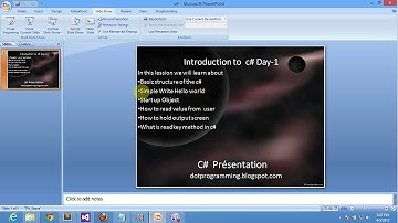 c sharp hindi video tutorial part -1