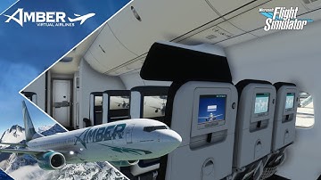 FS2CREW PMDG - TEST FLIGHT ✈️ MSFS BOEING 737-800 / GIBRALTAR-IBIZA / Amber Virtual / FLSLTL PACK