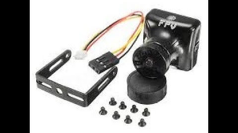 C800T 1/2.7 CCD 800TVL FPV Camera Review - From Banggood.com