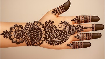 Very Simple New Mehndi Design 2025। Front Hand Mehndi Design । Mehndi Ka Design । Mehndi Design ।