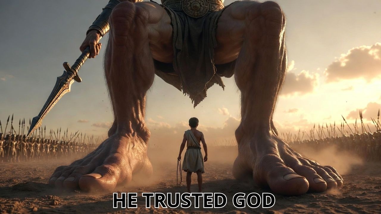 David and Goliath – 1 Samuel 17 | The Bible in 5 Minutes (Sung Story)