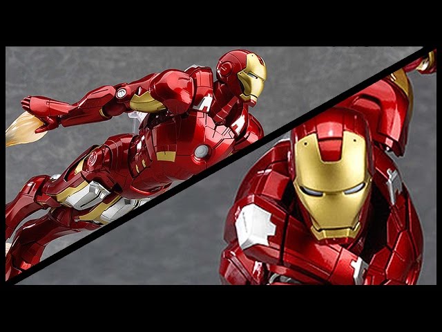 Figma 217 Iron Man Mark VII Figure Review | Airlim - YouTube
