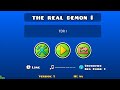 Practice Layout Play || The Real Demon I (TDR I) || New Easy Demon? || Geometry Dash