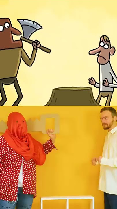 The King - Frame Order Cartoon Box Parody - Hilarious Cartoons #Shorts