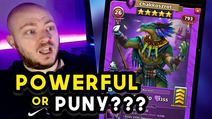 E&P HOTM - Chakkoszrot | POWERFUL or … puny ???