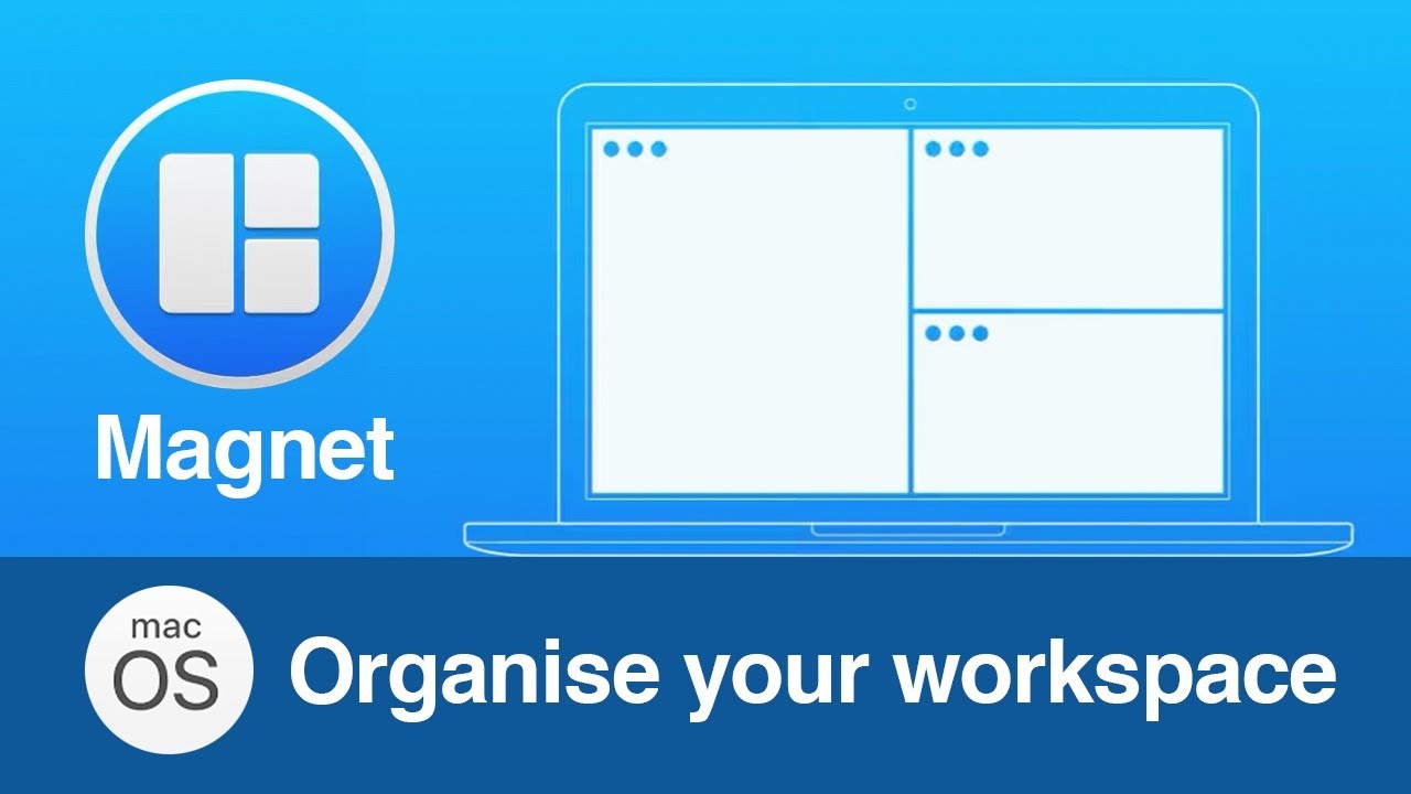 Magnet App for Mac - organize workspace -