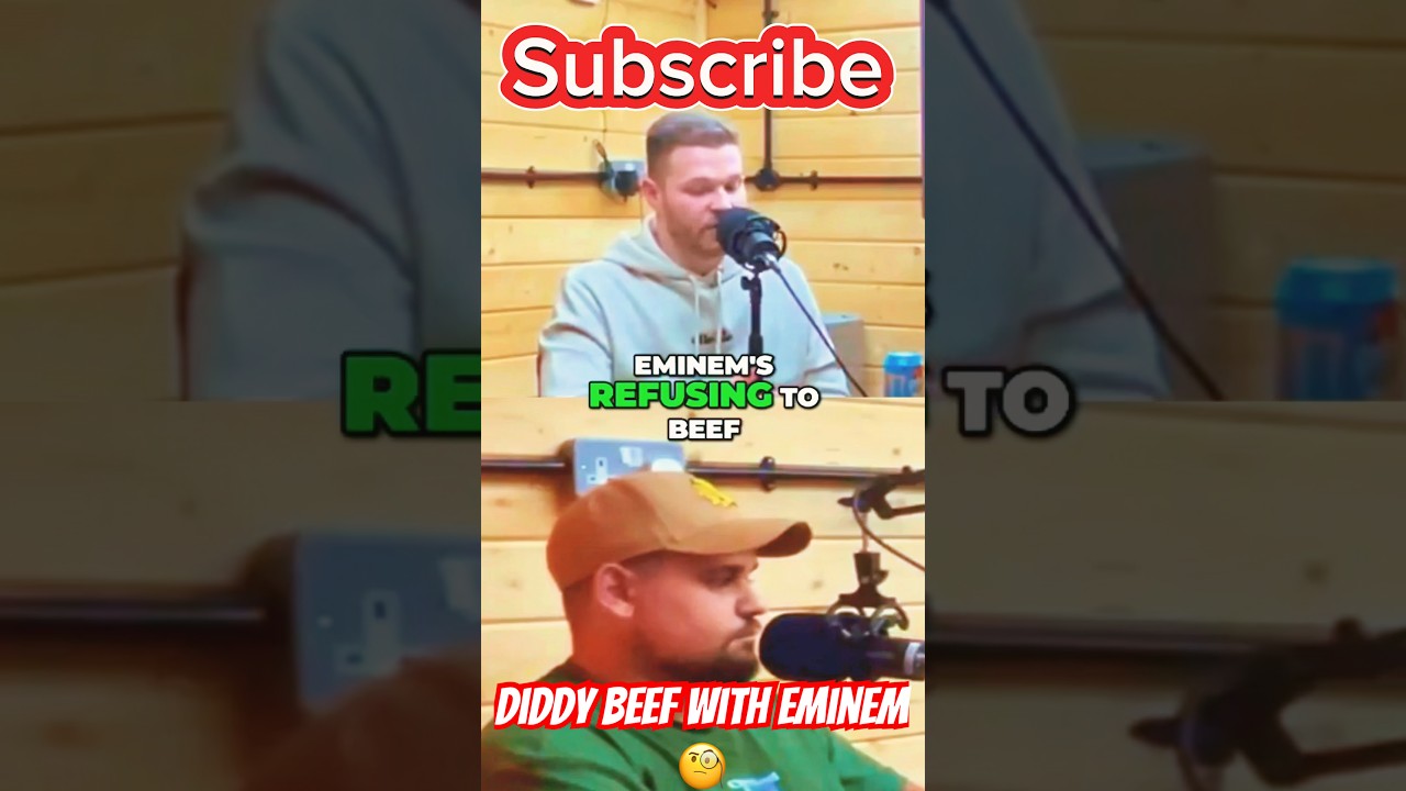 DIDDY BEEF with EMINEM 🧐 #shorts #podcast