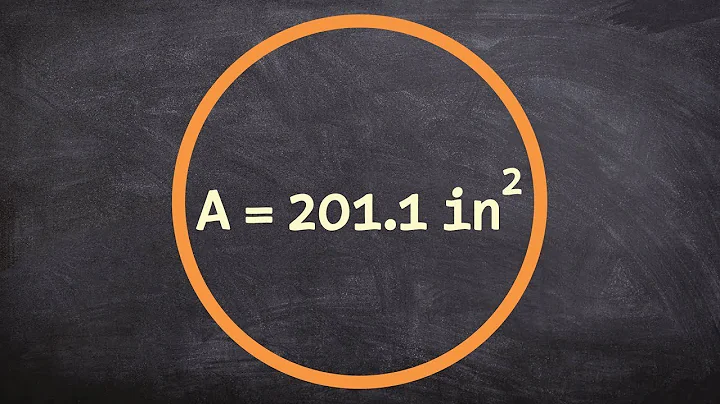Given the area of a circle find the radius