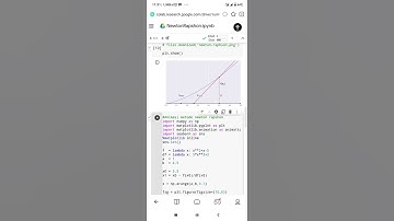 Mencari akar persamaan dengan menggunakan metode Newton Raphson