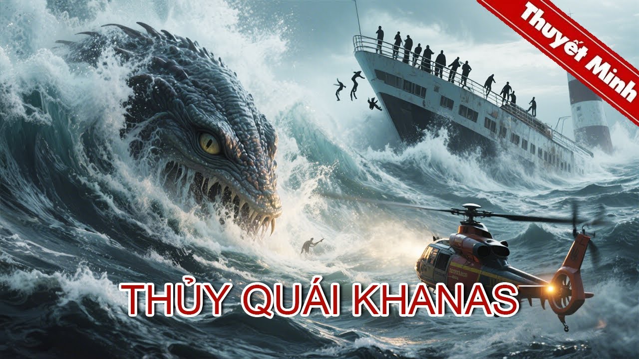 THỦY QUÁI KHANAS | Hồ tử thần:Cuộc Chiến Giữa Kẻ Săn Và Thủy Quái | PHIM LẺ THUYẾT MINH 2025