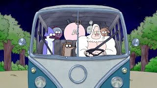 Мульт Regular Show The Park Workers VS The Huggstables