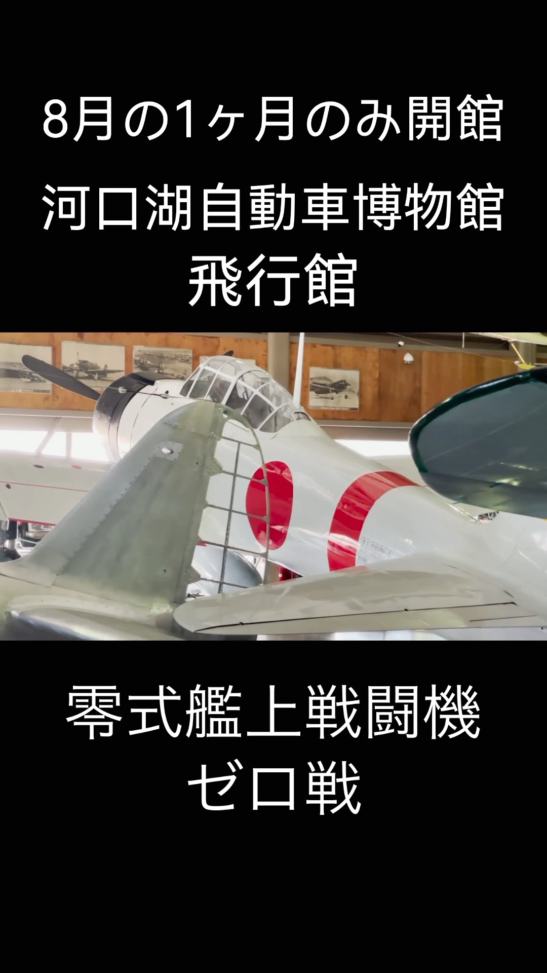 shorts Zero Fighter (Type 21) Kawaguchiko Automobile Museum