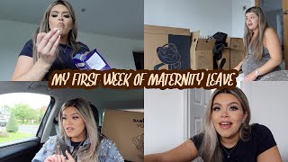 MY FIRST WEEK OF MATERNITY LEAVE  WEEKLY VLOG | PAIGE