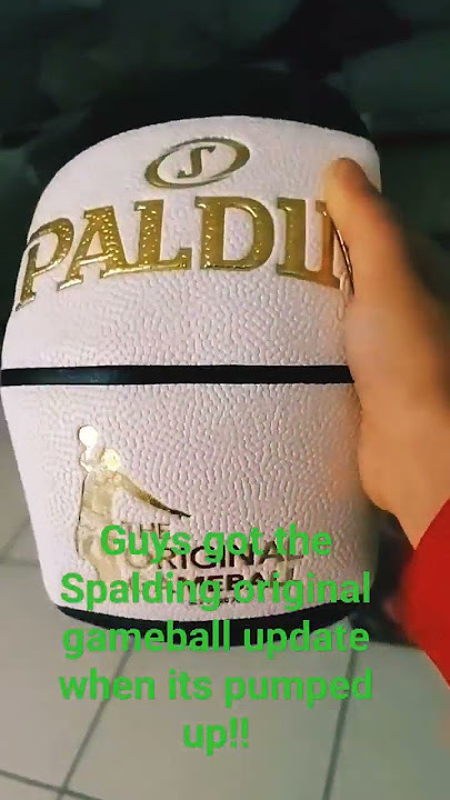 I got the Spalding original gameball guys!!!!!!!! #basketballshorts #nba #basketball