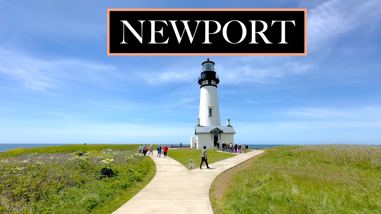 There's Just So Much To See Around Newport, Oregon! - YouTube