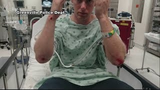 Greenville Police officer attacked outside of police department Wednesday night