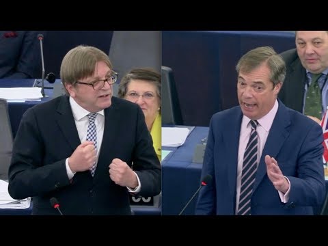 BREXIT: Farage takes savage swipe after EU's Verhofstadt compares him to COWARDLY character