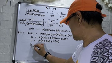 INTEGRAL CALCULUS: PARTIAL FRACTIONS 