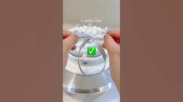 PERFECT BOW EVERY TIME: my secret cake decorating weapon 🎀