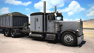 Peterbilt 359 - (Old School CAT Power) - American Truck Simulator - ATS 4K - FLX 359 -  MAC Trailer