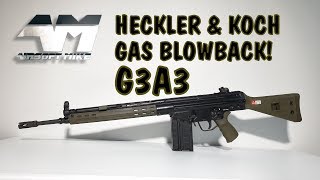 UMAREX HK G3A3 GAS BLOWBACK / Officially Licensed H&K G3 GBBR / VFC