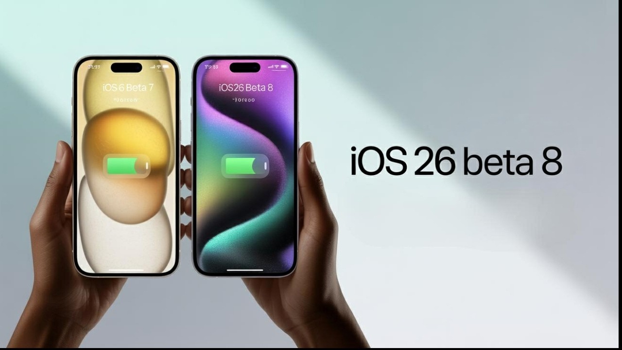 iOS 26 Beta 8 — что нового? Обновление iOS 26 Beta 8 полный обзор ...