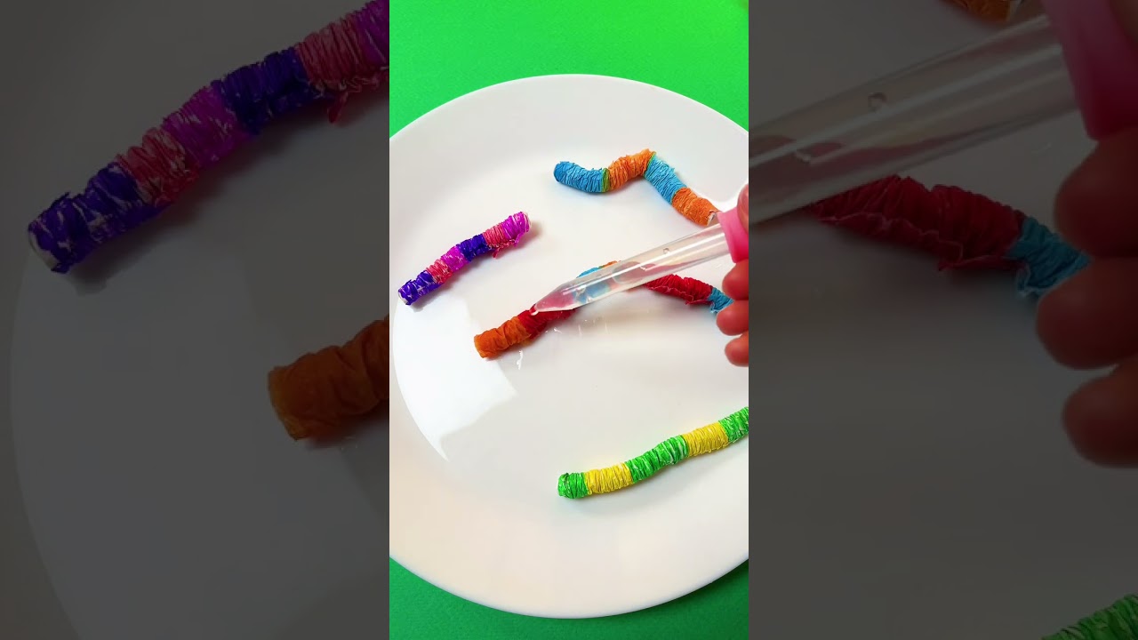 Paper Worms Came to Life! 😲 🪱