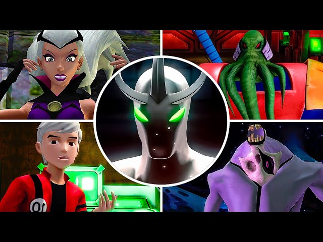 Ben 10 vs Vilgax and Transforms Into Alien X - Ben 10 Alien Force Vilgax  Attacks (60 FPS) 