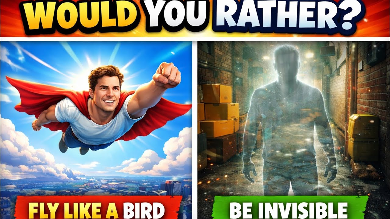 Would You Rather - 30 Difficult 😥 Choices 