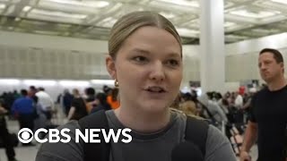 Traveler calls Houston airport lines "mass chaos" as TSA wait times stretch into hours