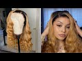 Customize honey blonde install ft on more hair!