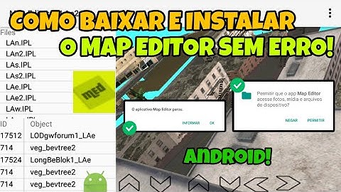 Como Baixar e Instalar o Map Editor Sem Erro - GTA SA Android