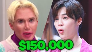 He payed OVER $150 000 to look like BTS JIMIN