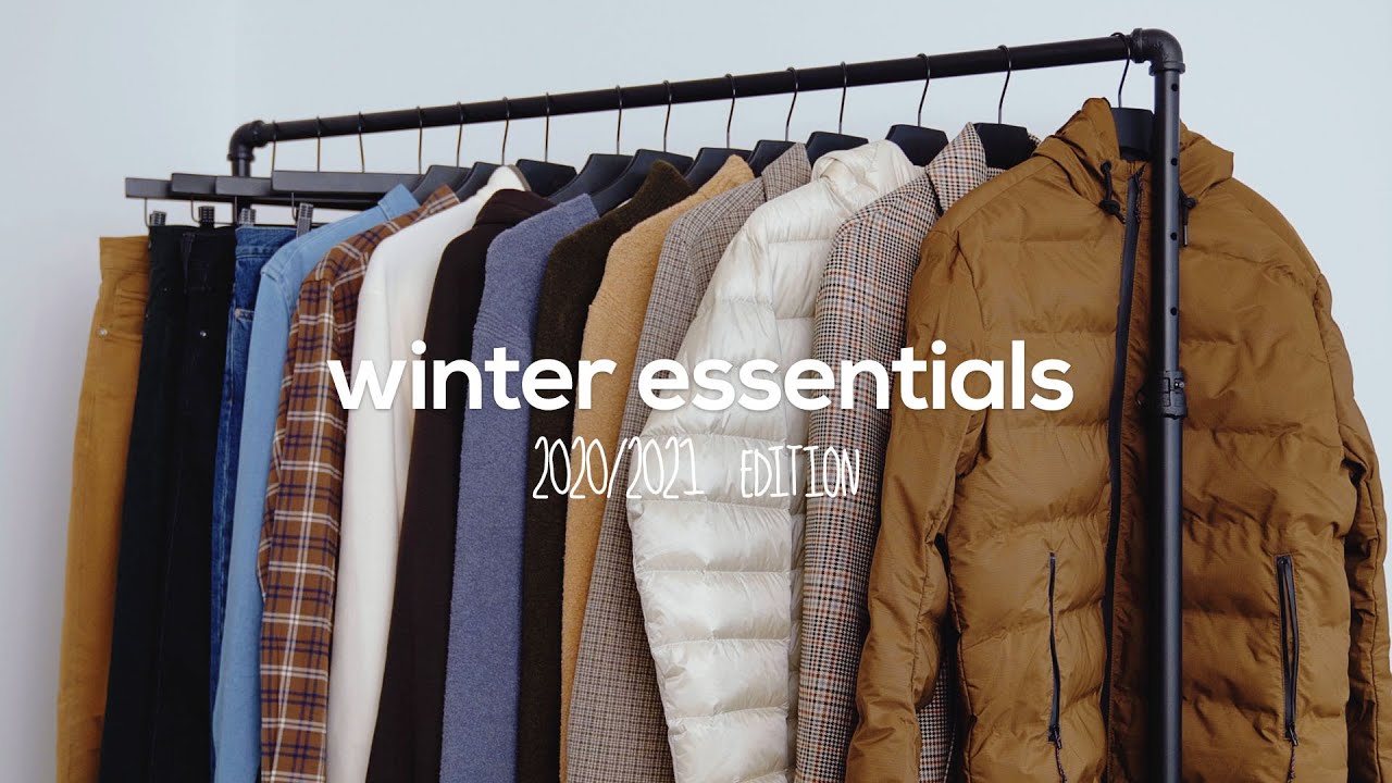 How to Build an Essential Winter Wardrobe | Men's Fashion 2020/2021 -  YouTube