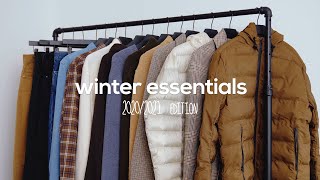 How to Build an Essential Winter Wardrobe | Men's Fashion 2020/2021