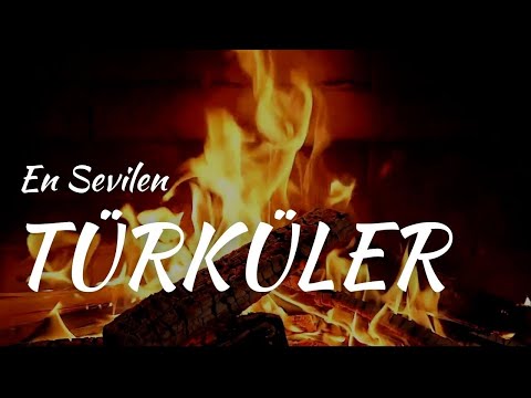 Şömine Ateşi ve En Çok Sevilen TÜRKÜLER -  Şentürk DÜNDAR #2024