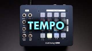 CLOCKstep:MULTI - Tempo Control Feature