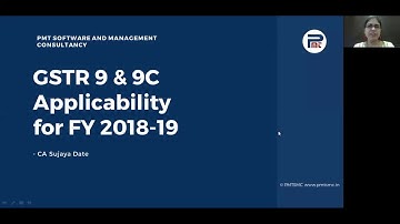 GSTR 9 & 9C Applicability FY 2018-19