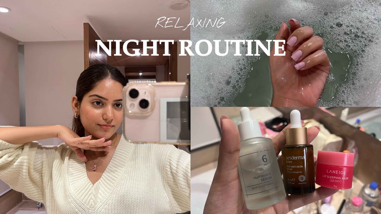 RELAXING NIGHT SKINCARE ROUTINE | ASMR 💕💆🏻‍♀️ - YouTube