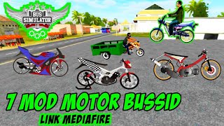 Bagi bagi 7 mod motor bussid / Bussid mod Indonesia V3.2