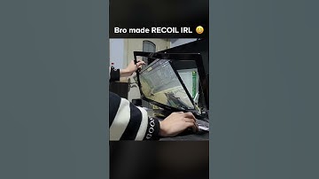 Bro made CS2 RECOIL IRL