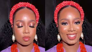 GET MY IGBO BRIDE READY WITH ME | MAKEUP TUTORIAL