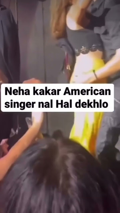 Neha kakkar (kissing)on stage go #viral #trending #shortvideo #youtuber