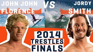 John John Florence VS Jordy Smith in the Finals of the 2014 Hurley Pro  at Trestles | WSL REWIND