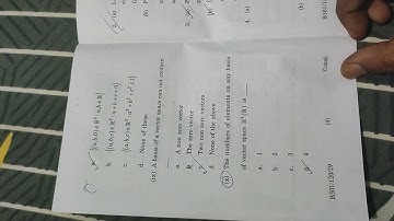 #magadhuniversityexam2021 Magadh University Part 3 Question (Math Honours)  Paper -6