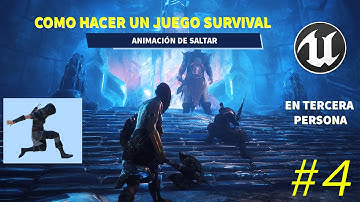 Como hacer un juego en TERCERA PERSONA | Tutorial Unreal Engine. Parte #4. A Saltar!