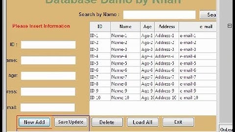 Database Design with wxformbuilder