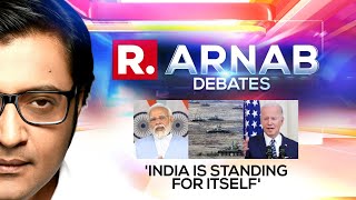 Arnab Rebuts American & British Prompting On What India's Ukraine-Russia Position Should Be